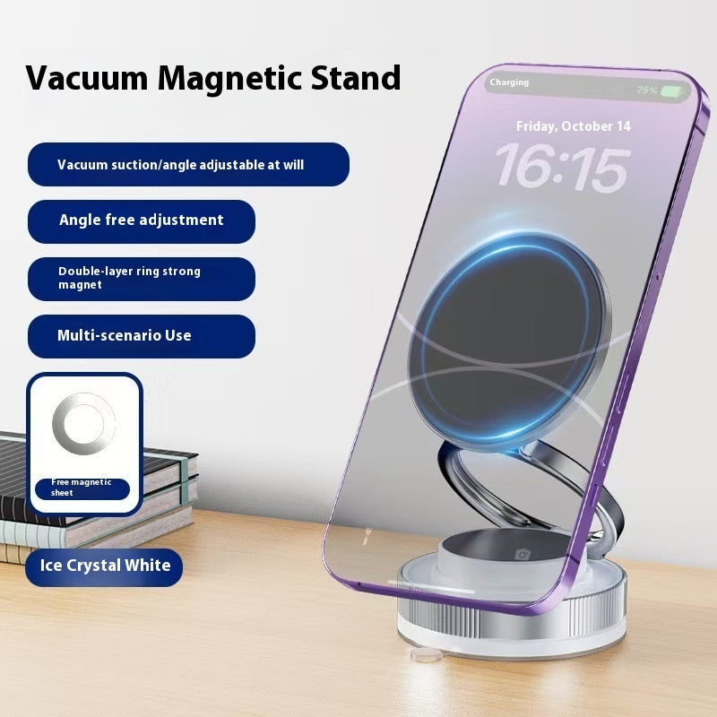 Vacuum Adsorption Magnetic Car Phone Holder