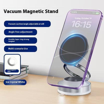 Vacuum Adsorption Magnetic Car Phone Holder