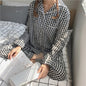 Womens Long-sleeve Pajama Sets For Wearing Outside