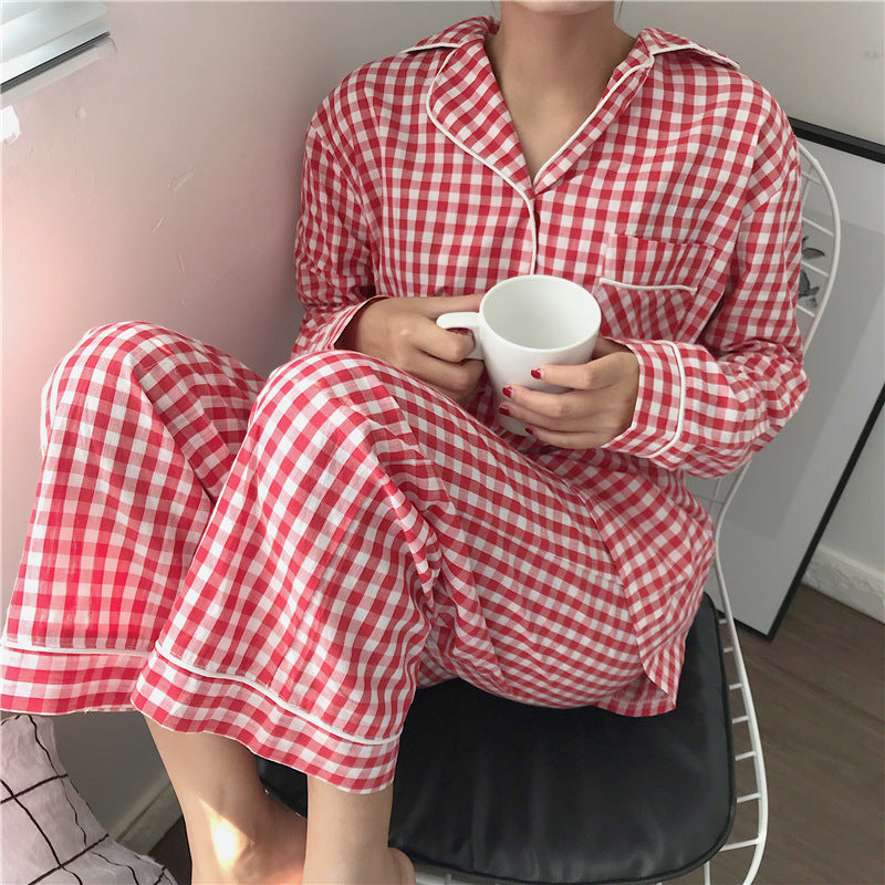 Womens Long-sleeve Pajama Sets For Wearing Outside