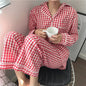 Womens Long-sleeve Pajama Sets For Wearing Outside