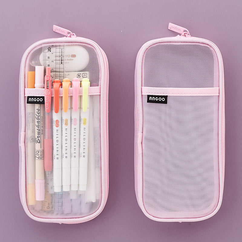 Transparent Pencil Case Pouches Large Capacity