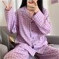 Womens Long-sleeve Pajama Sets For Wearing Outside